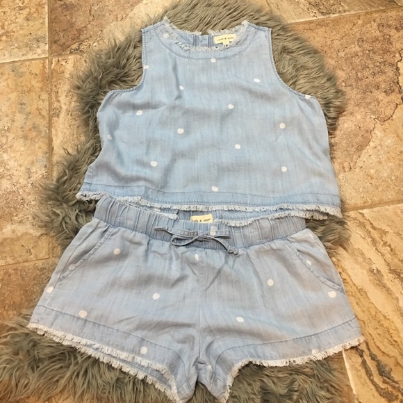 cloth & stone Other - NWOT Cloth & stone dotted set  sz M Anthropologie